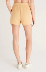 z supply astrid yellow shorts