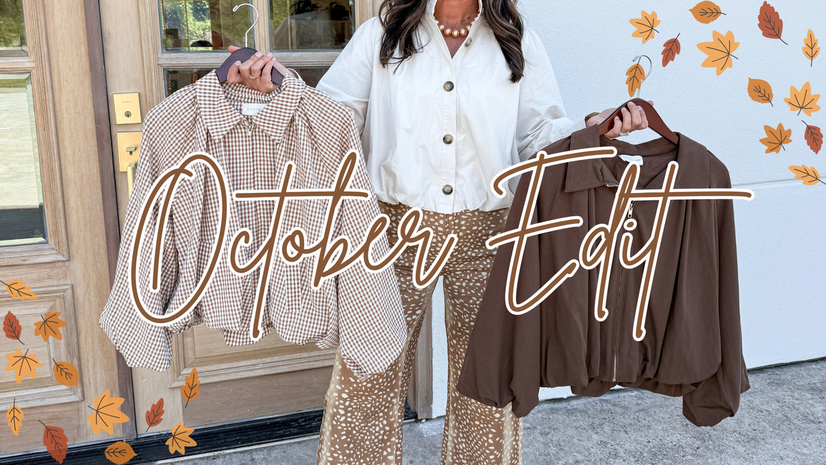 Trending Fall boutique tops for women