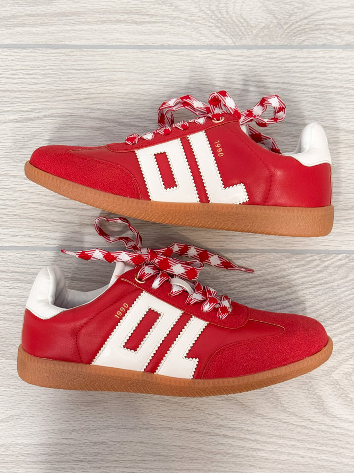 dirty laundry red DL sneakers