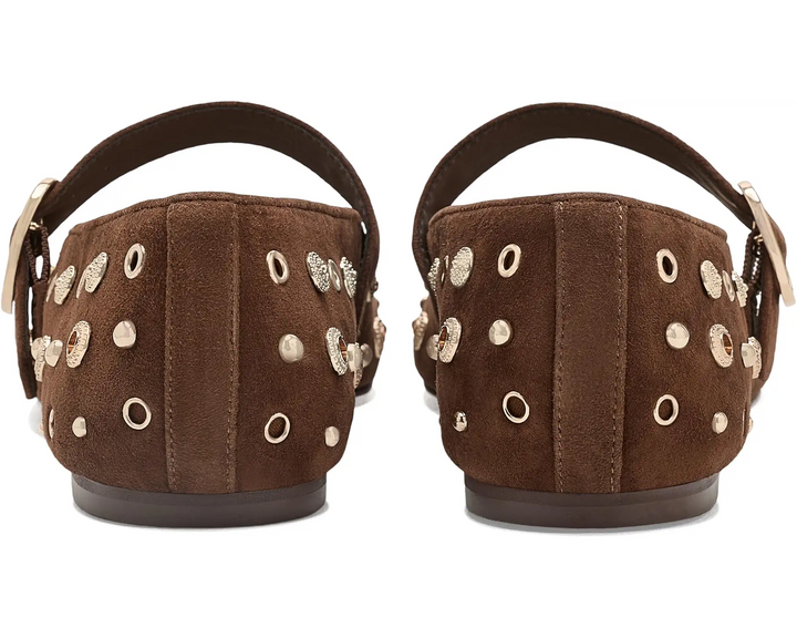 dolce vita mella brown ballet flats fall attire