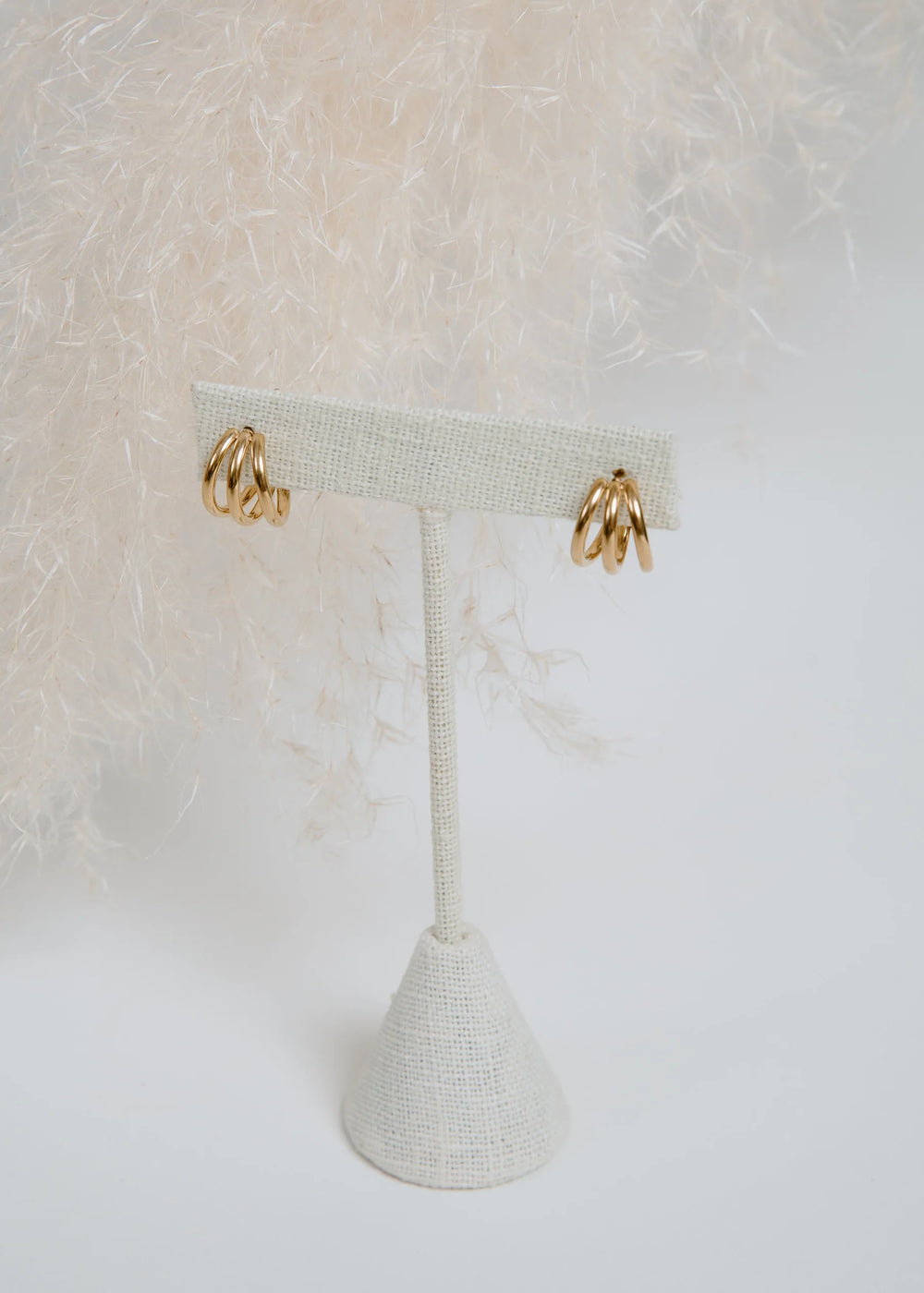 vincent huggie earrings
