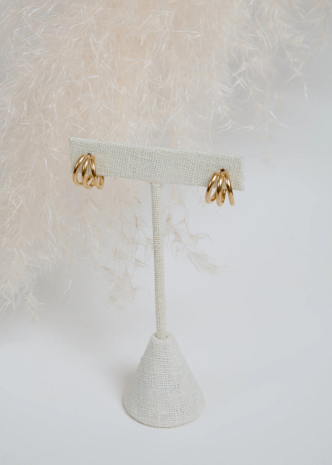 vincent huggie earrings