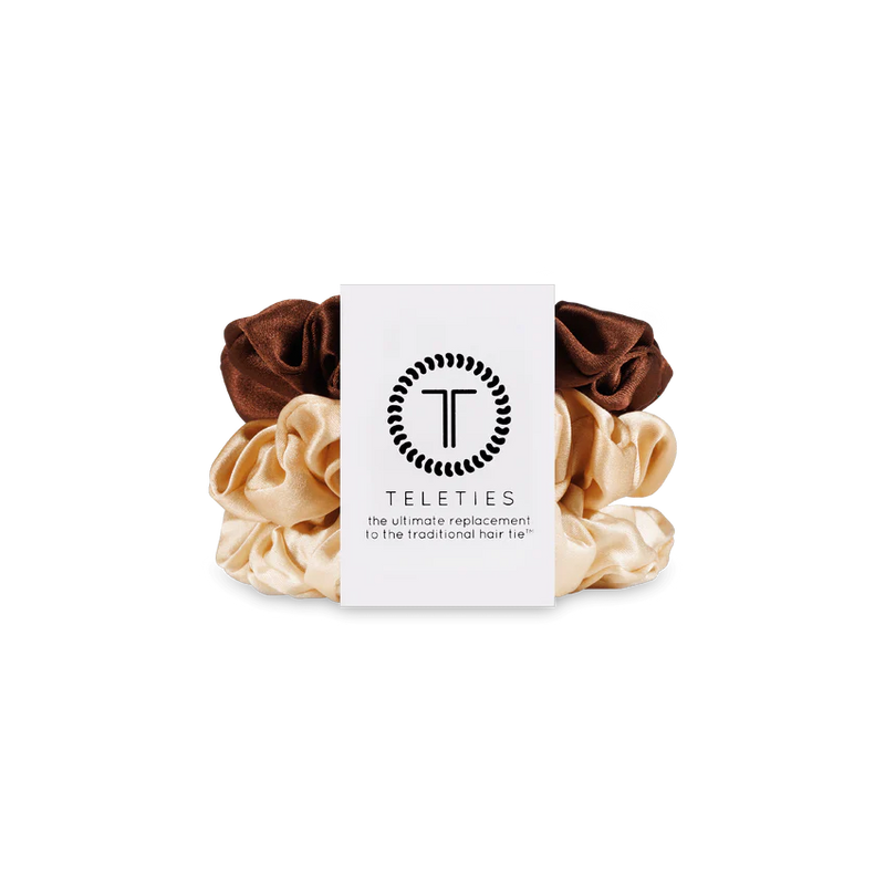 satin scrunchie teleties