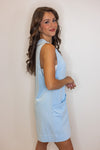 light blue free people dupe oversized romper
