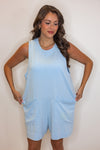 light blue free people dupe oversized romper