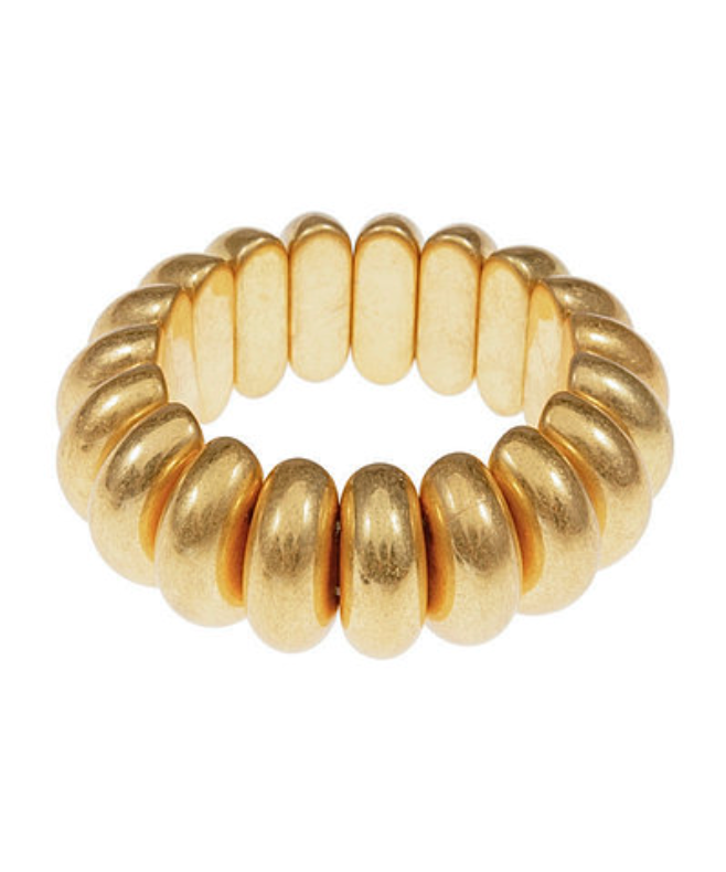 gold stretch bracelet