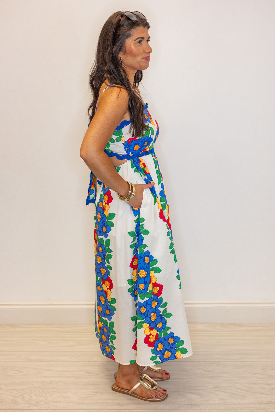 floral maxi dress hawaii Hibiscus Maxi Dress, Black Hawaii Dress, Tropical Flowers Sundress, Cruise Floral Long Dress, Summer Beach Resort Wear