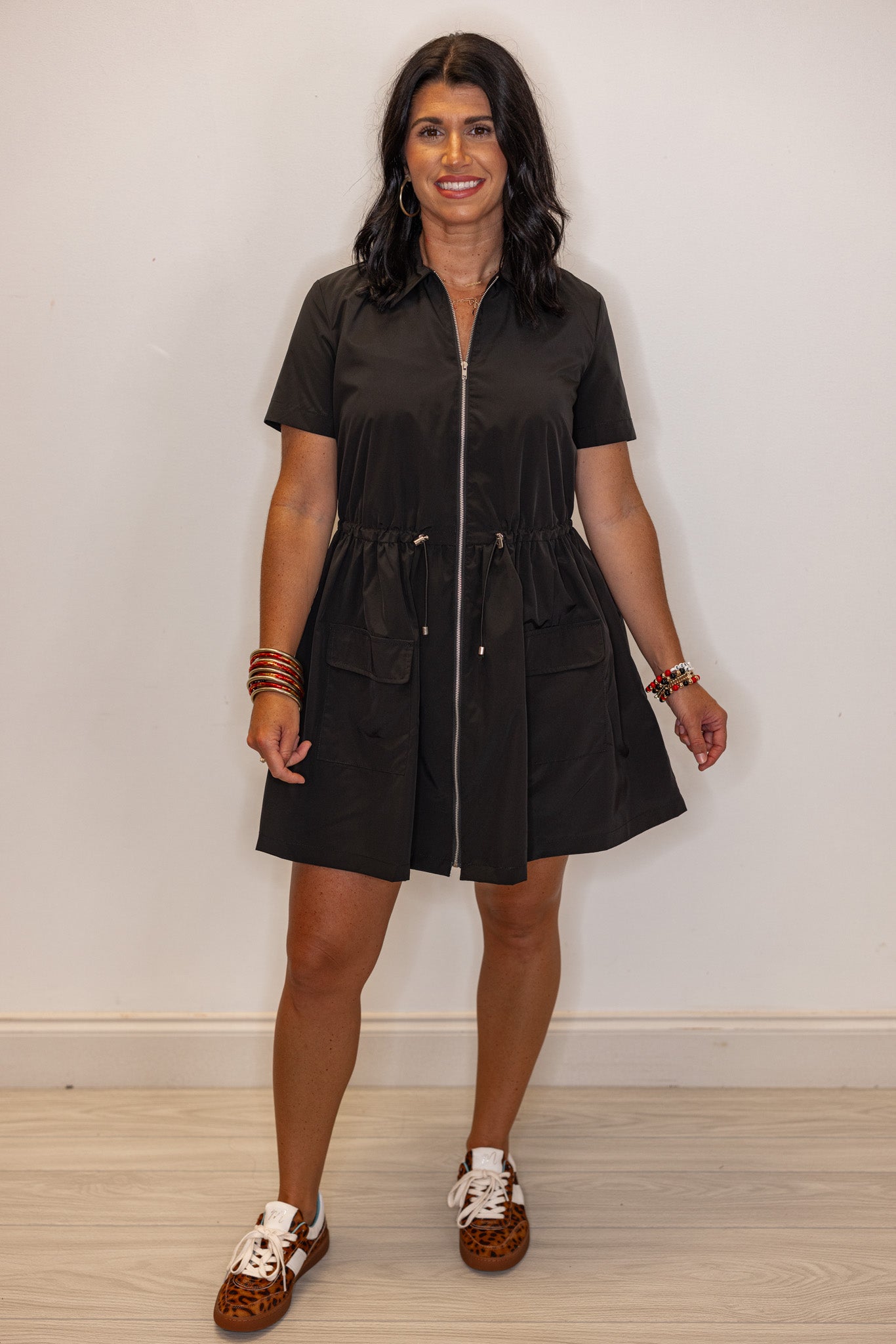 Karlie Black Cinch Waist Dress | Fast Shipping From GA – Purple