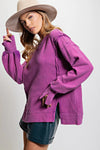 lilac oversized  sweatshirt