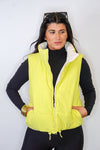 Winter Adventures Yellow Reversible Vest
