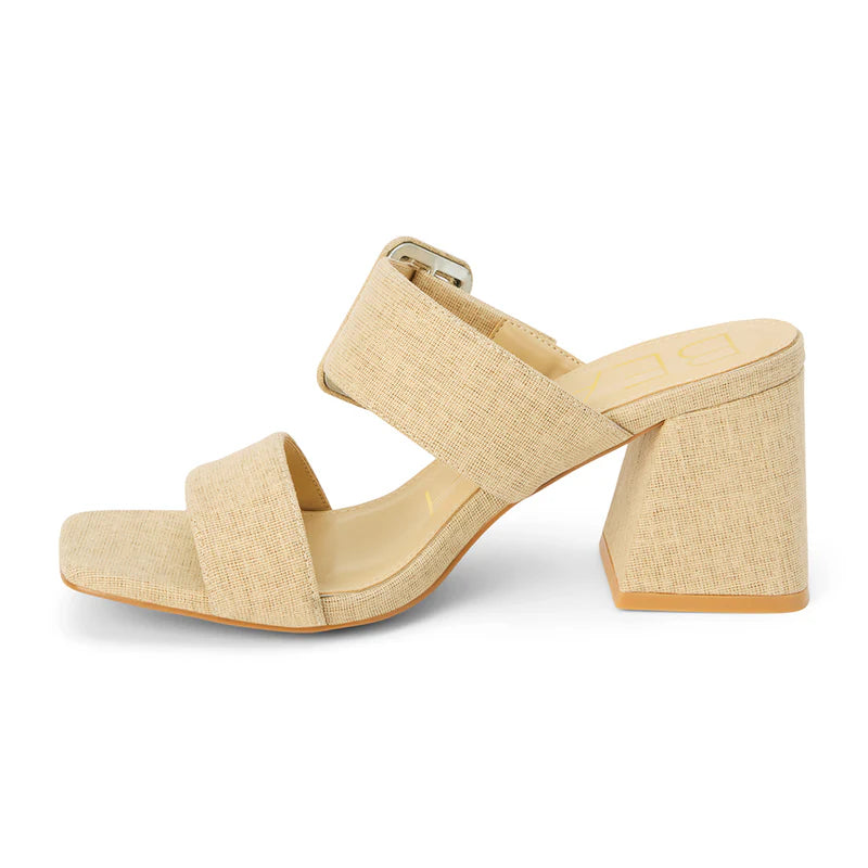 matisse lucy linen natural heel