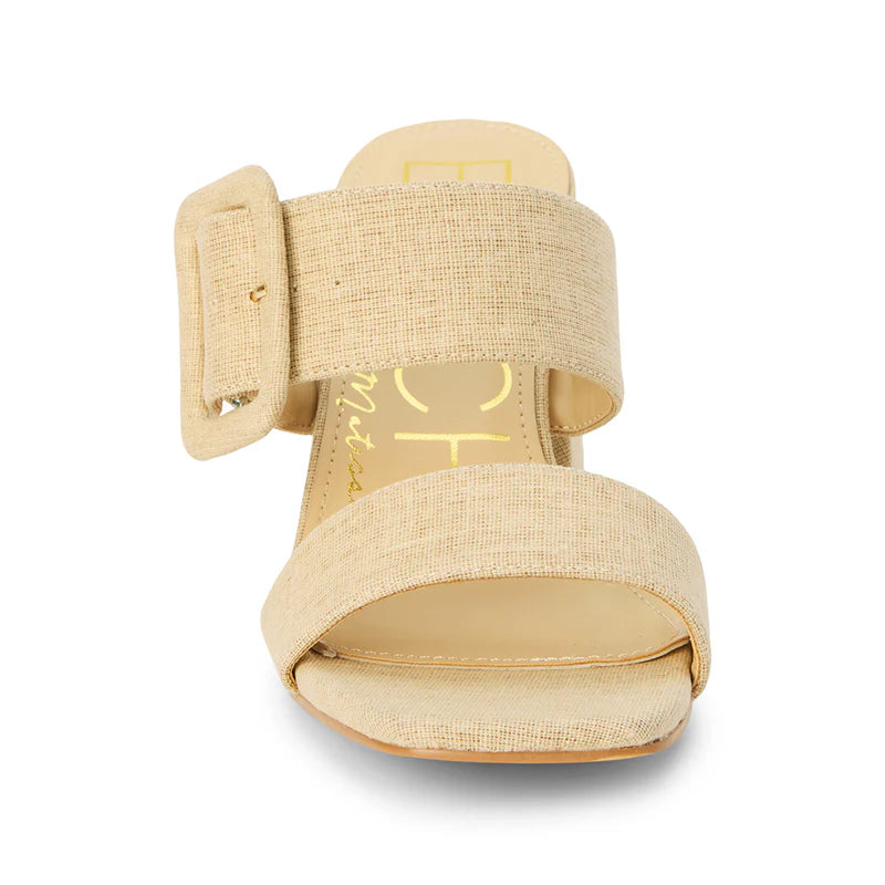 matisse lucy linen natural heel