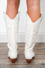 matisse agency white western boots