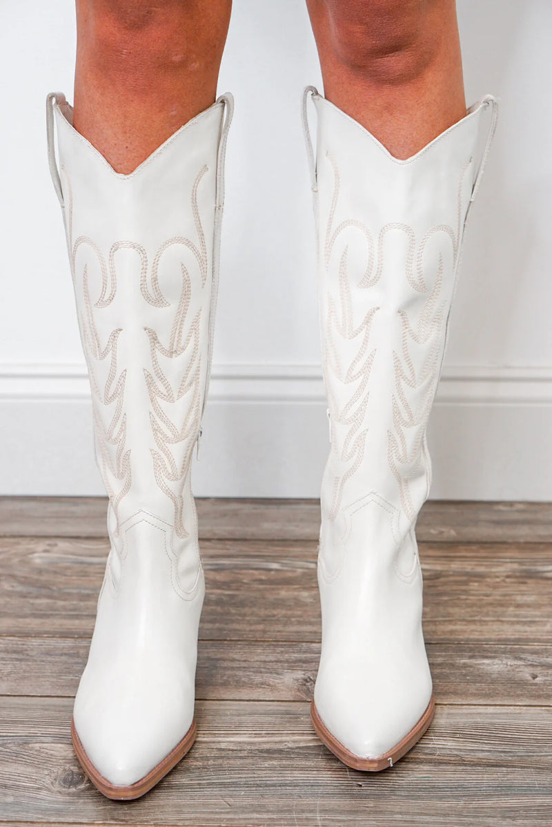 White durango boots hot sale
