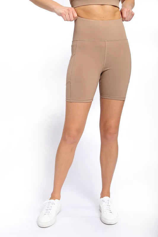 mono b nude biker shorts