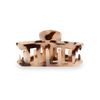 Teleties Blonde Tortoise Tiny Open Hair Clip