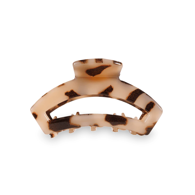 Teleties Blonde Tortoise Tiny Open Hair Clip