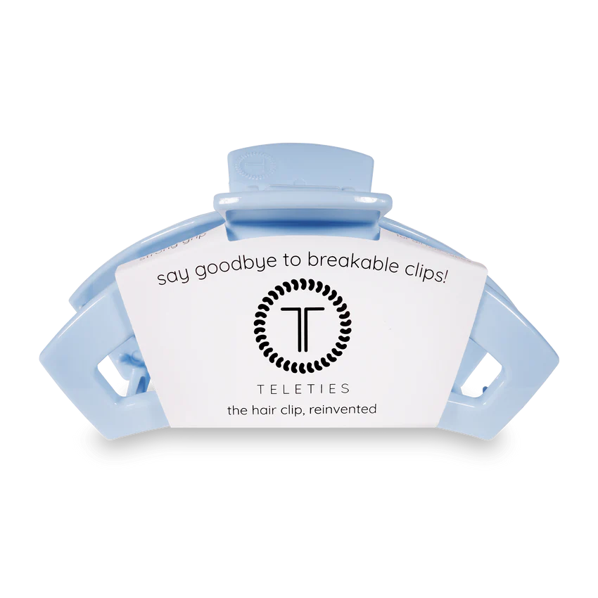 teleties open claw clip hair