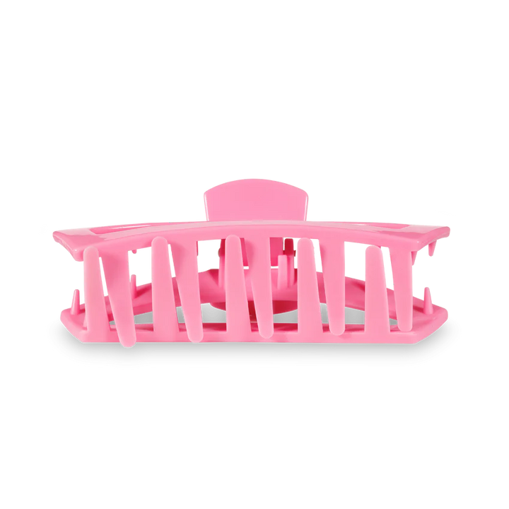 teleties hair claw clip peonies