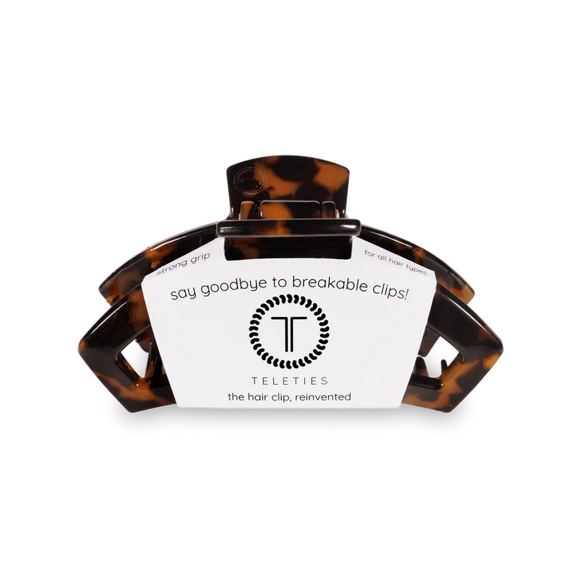 teleties open hair claw clip