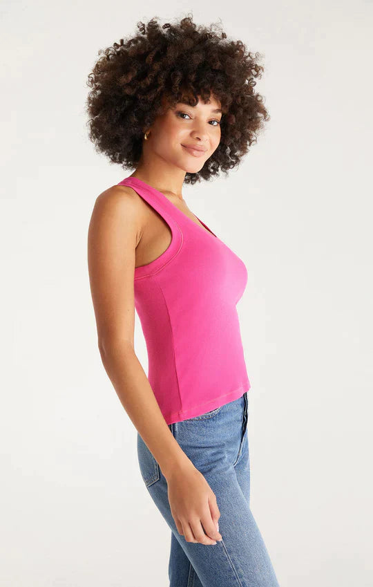 z supply party pink sirena tank top
