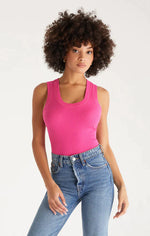 z supply party pink sirena tank top
