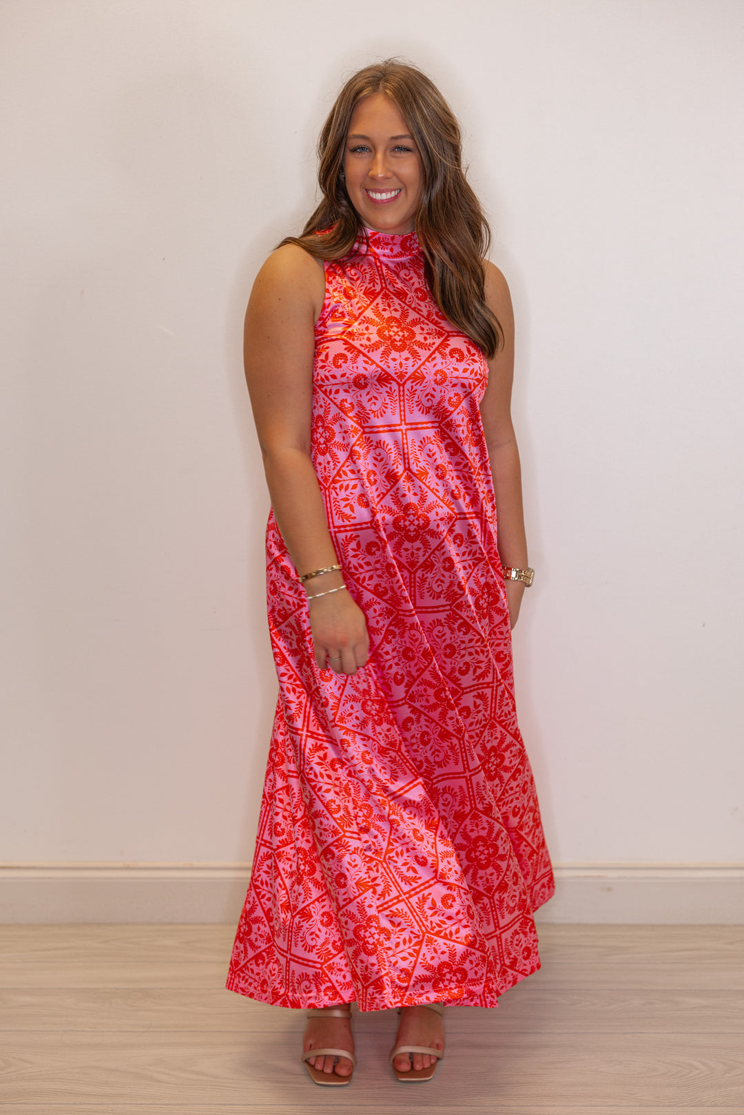 karlie maxi dress Karlie Toucan Fruit VNeck Maxi Dress