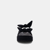 shu shop kiki black bow flatform sandals