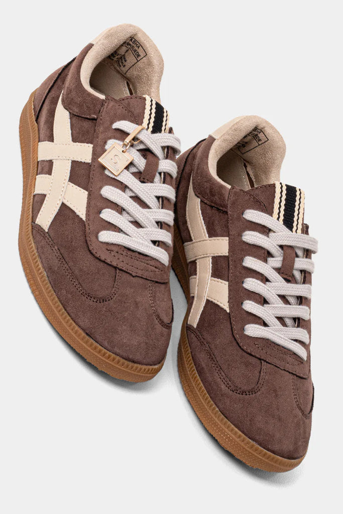 Shu Shop Sasha Brown Sneakers – Purple Door Boutique