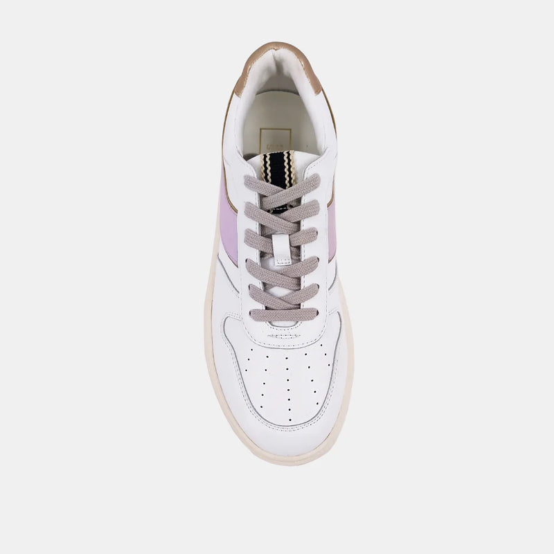 shu shop metallic pink platform sneakers