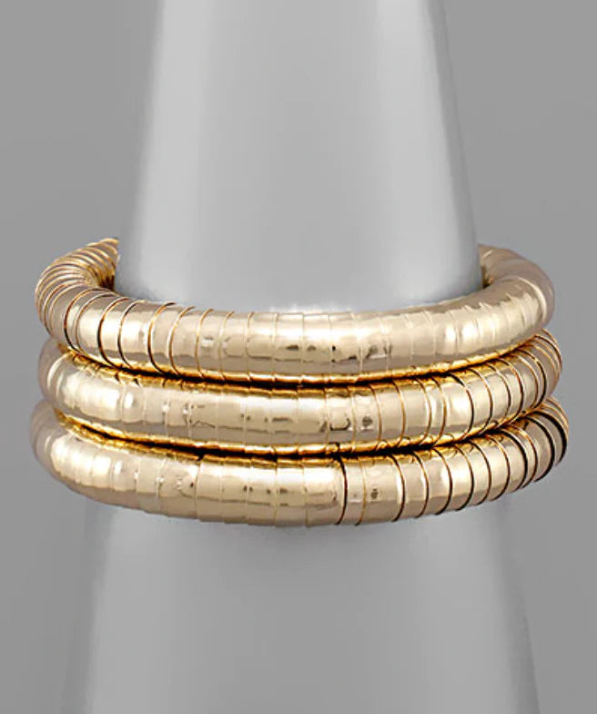 gold bracelet set