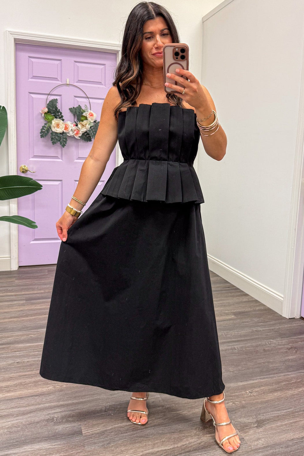 Midnight Elegance Midi Dress Midnight Elegance Midi Dress