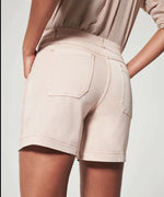 spanx twill pink shorts