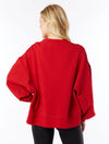 stewart simmons uga red sequin pullover