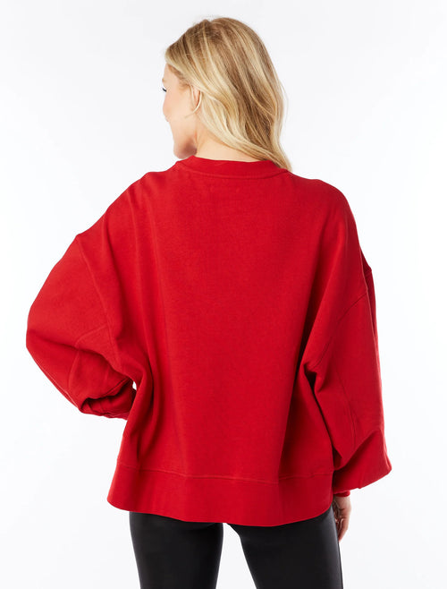 stewart simmons uga red sequin pullover