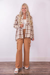 taupe cargo pants women's