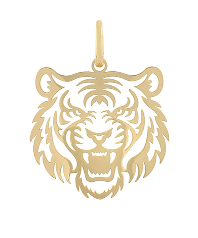 tiger gameday gold purse charm