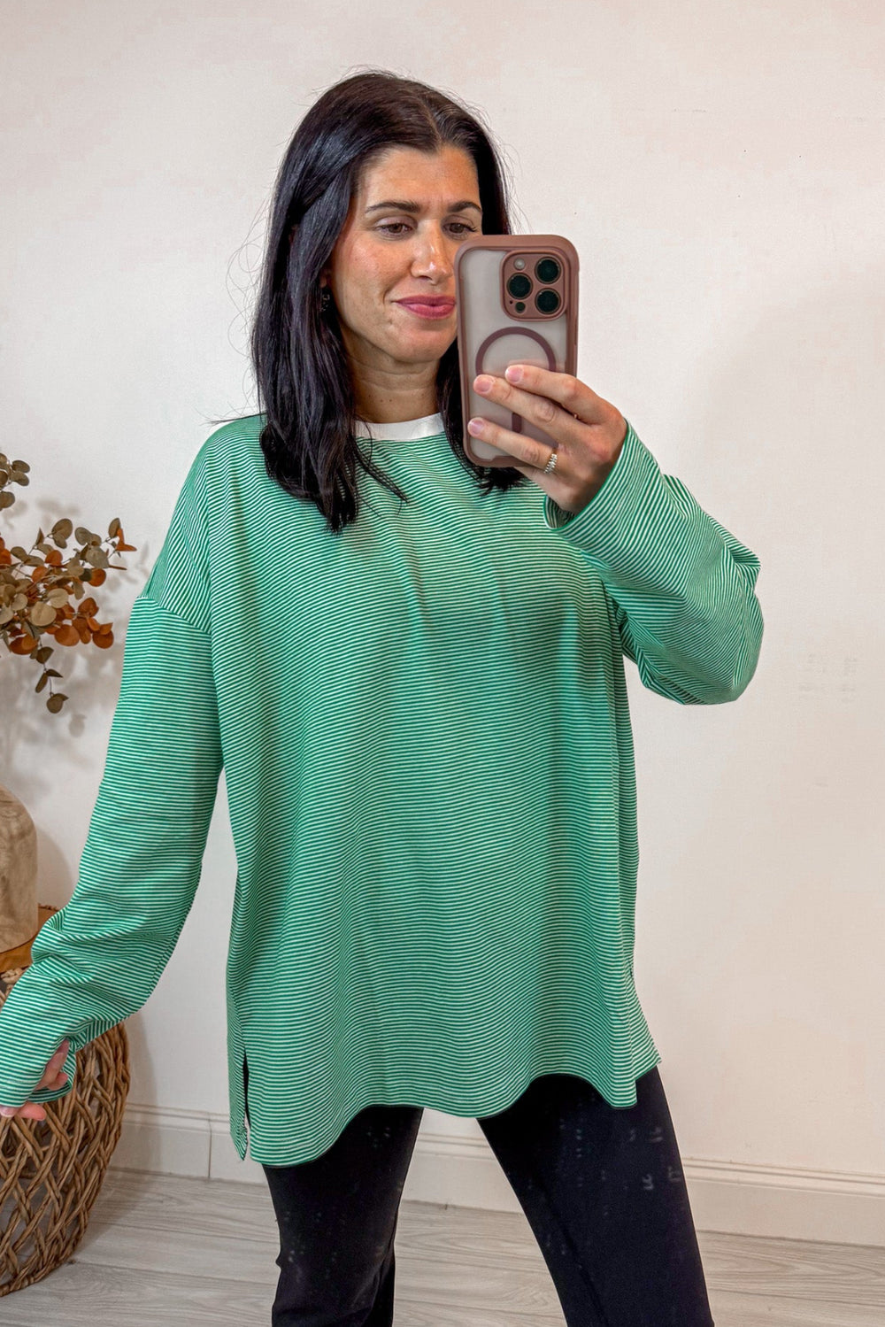 free people dupe striped tee shirts