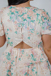 trending floral mini babydoll dress