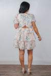 trending floral mini babydoll dress