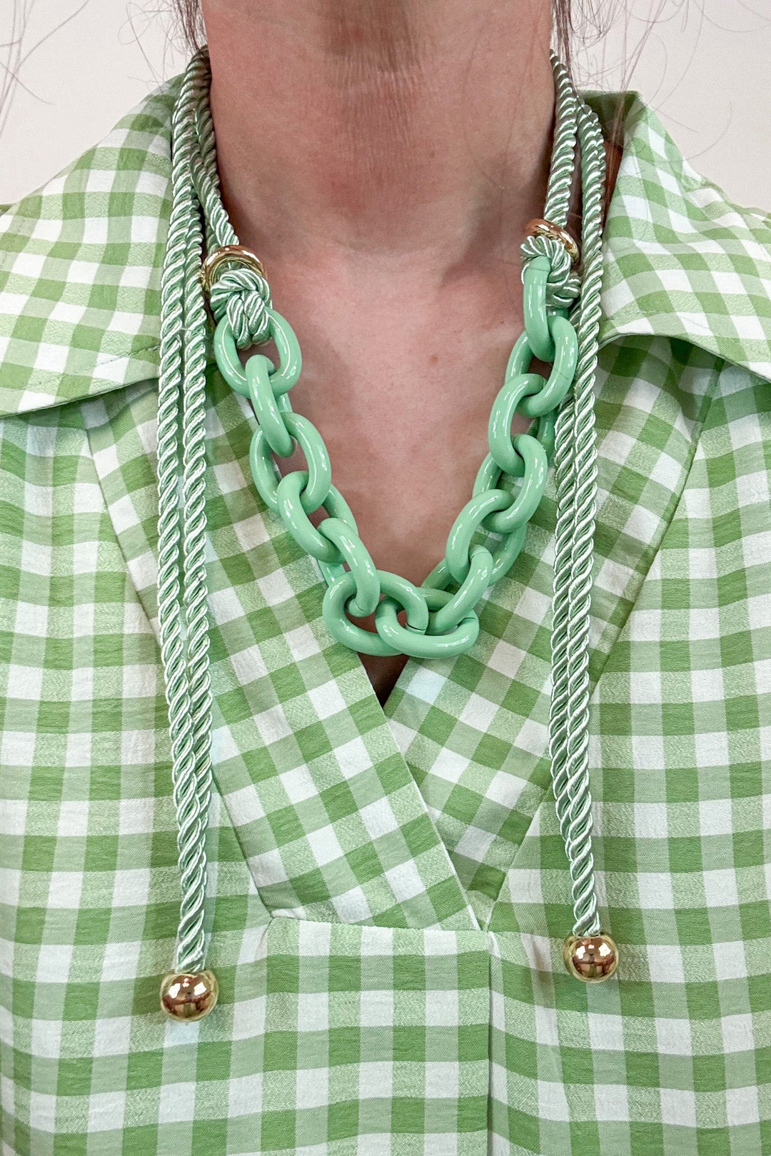 sage green gingham dress Beth Green Gingham dress - Gingham Linen dress