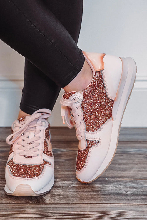 Runaway Love Glitter Star Sneaker – Sweet Peach Boutique
