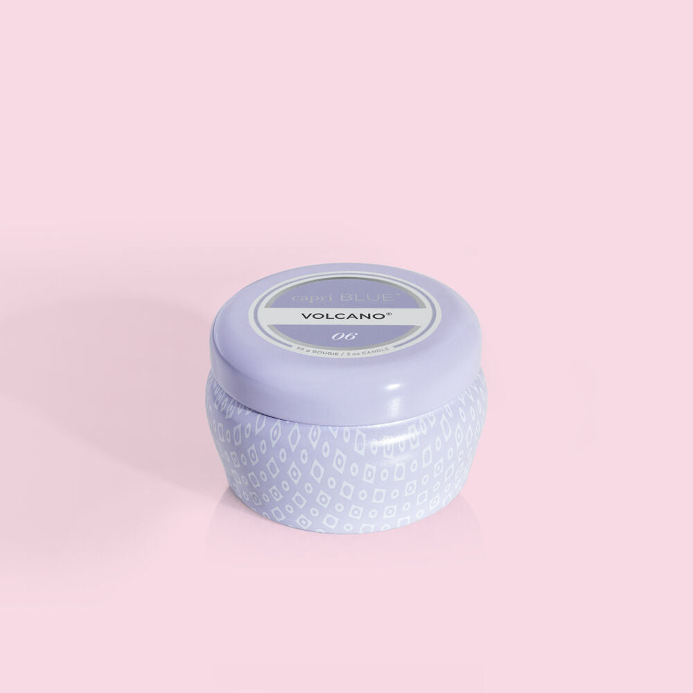 capri blue mini tin candles