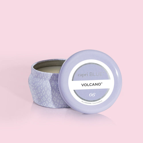 capri blue mini tin candles