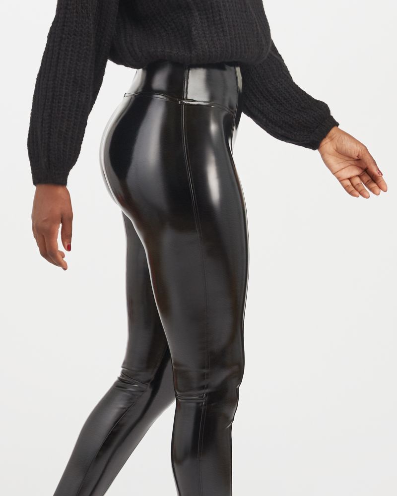 Shop the new Spanx Faux Leather Leggings collection