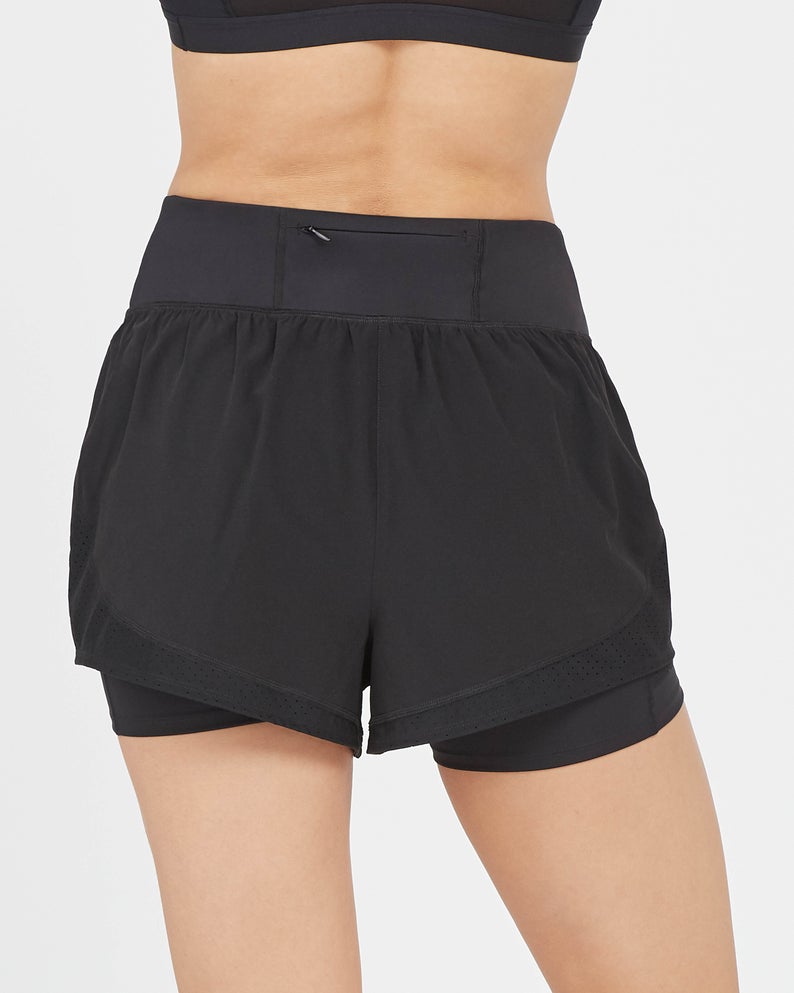 Spanx The Get Moving Shorts in black