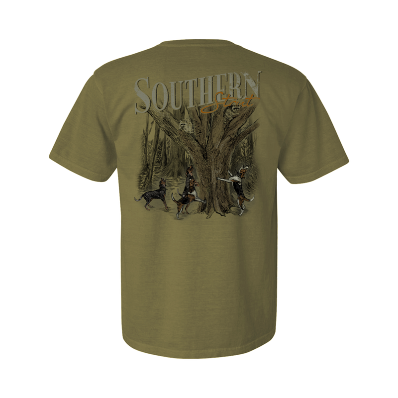 southern strut coon hunting t shirt