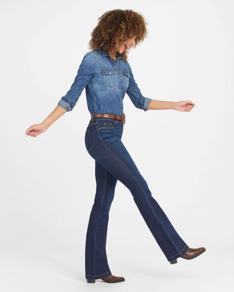 Spanx Flare Jeans, Midnight Shade - Jeans